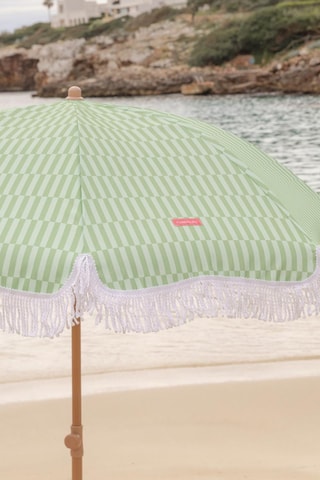 $Parasol rond avec pied - Diamètre toile 180 cm