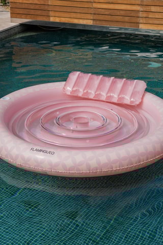 $Matelas de piscine gonflable - 204 x 204 x 52 cm - Jusqu'à 125 kg