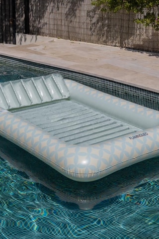 $Matelas de piscine gonflable - 205 x 140 x 38 cm - Jusqu'à 125 kg