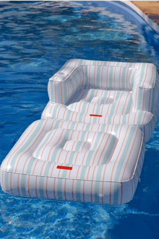 $Matelas de piscine gonflable - 25 x 90 x 90 cm - Jusqu'à 120 kg