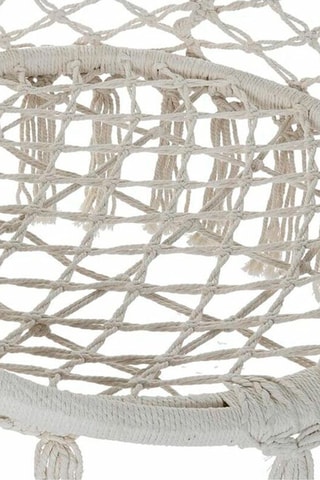 $Hamac chaise macramé suspendu - 80 x 63 x 120 cm