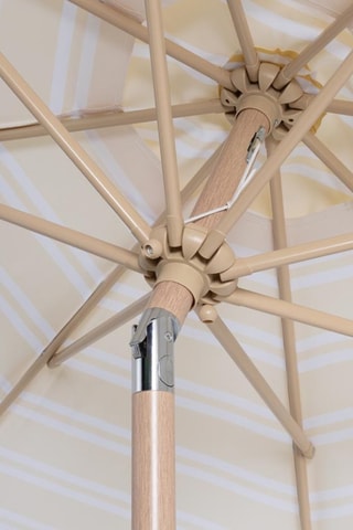 $Parasol rond avec pied - Diamètre toile 270 cm