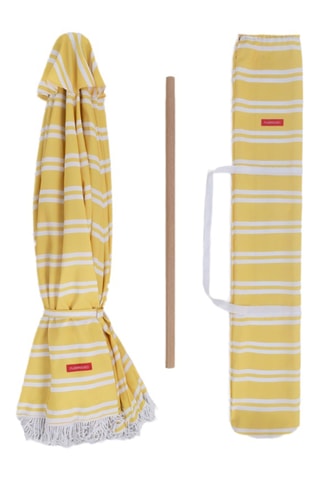 $Parasol rond avec pied - Diamètre toile 270 cm