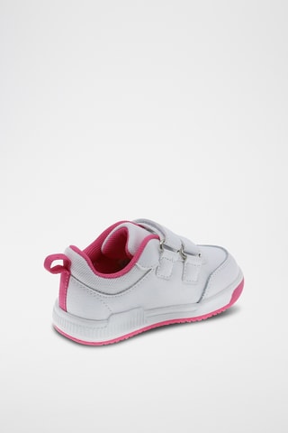 $Baskets en cuir - Blanc