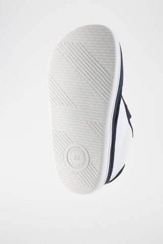 $Baskets - Blanc et bleu marine