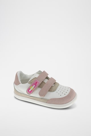 $Baskets - Blanc et rose