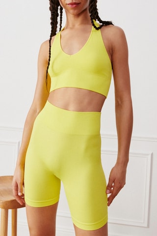 $Panty taille haute Thelmaiz - Jaune