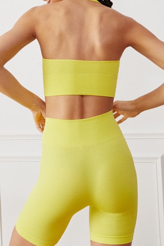 $Panty taille haute Thelmaiz - Jaune