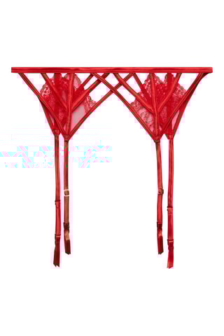$Porte-jarretelles Sonaughtiz - Rouge - Undiz
