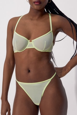 $Soutien-gorge Bonheuriz - Jaune clair - Undiz