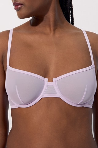 $Soutien-gorge Bonheuriz - Mauve - Undiz