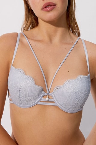 $Soutien-gorge ampliforme Glimpsiz - Gris clair - Undiz