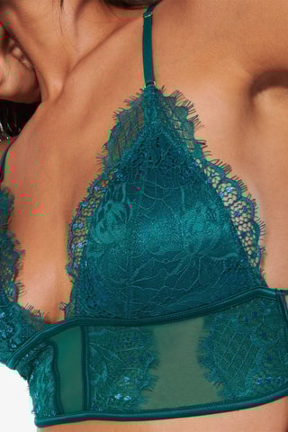 $Soutien-gorge ampliforme Bubiniz - Bleu pétrole