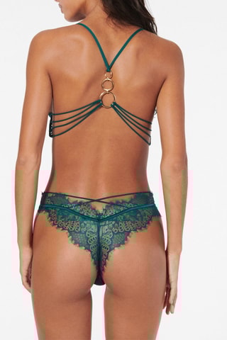 $Soutien-gorge ampliforme Bubiniz - Bleu pétrole
