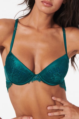 $Soutien-gorge ampliforme Bubiniz - Bleu pétrole