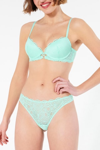 $Soutien-gorge push-up Dailiz - Vert d’eau