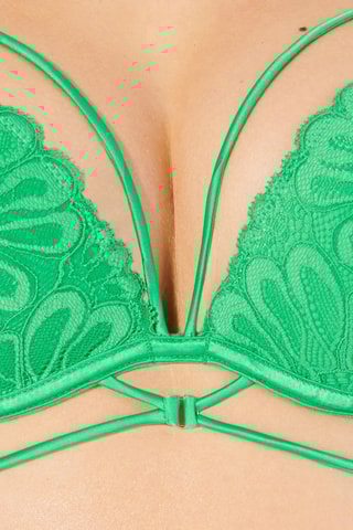 $Soutien-gorge push-up Pampaiz - Vert