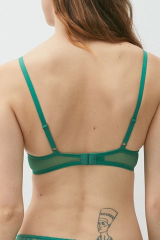 $Soutien-gorge ampliforme Le Sauvage - Vert