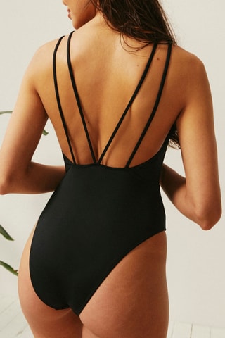 $Maillot 1 pièce Maltesiz - Noir