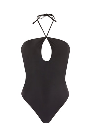 $Maillot 1 pièce Sungraphiz - Noir