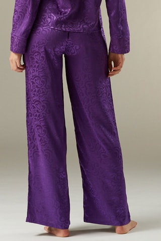 $Pantalon wide legs Coeurdetailliz - Violet