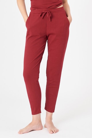 $Jogging Debidiz en coton biologique - Bordeaux - Undiz