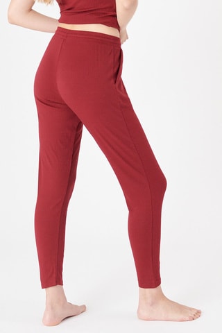 $Jogging Debidiz en coton biologique - Bordeaux - Undiz