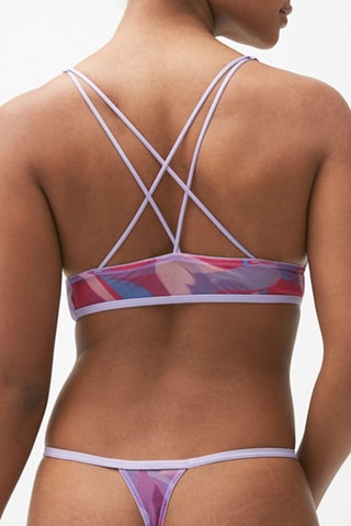 $Brassière Feel Goodiz Mesh Paintiz - Ciel