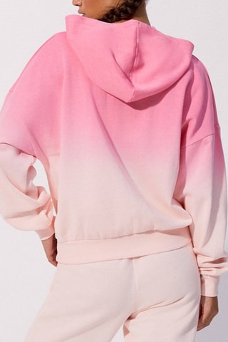 $Sweat dip and dye Dipiz en coton biologique - Rose - Undiz