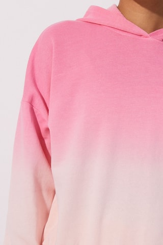 $Sweat dip and dye Dipiz en coton biologique - Rose - Undiz