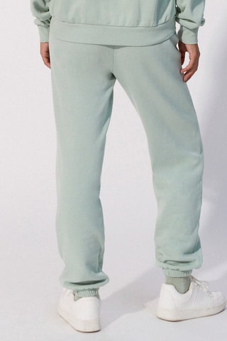 $Jogging Dipiz en coton biologique - Vert d'eau