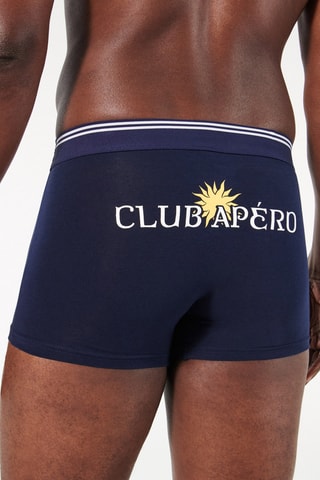 $Boxer Clubaperiz - Bleu marine