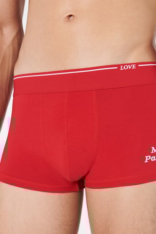 $2 boxers Slipcoriz - Rouge et blanc