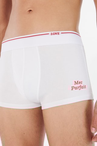 $2 boxers Slipcoriz - Rouge et blanc
