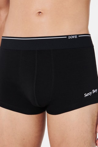 $2 boxers Sexyboyiz - Noir et blanc