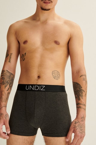$Boxer New Katchiz Momodeliz - Gris foncé chiné