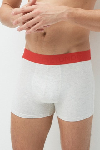 $Boxer Meufraisoniz en coton biologique - Blanc