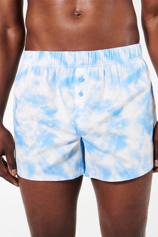 $Caleçon tie and dye Bluppiz - Bleu clair