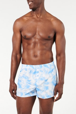 $Caleçon tie and dye Bluppiz - Bleu clair
