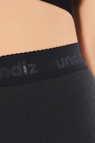 $Legging taille haute Iloveuniz - Anthracite