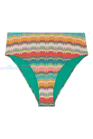 $Culotte taille haute Alizeiz - Turquoise et rose
