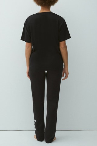 $Pyjama Allfiendiz en coton biologique - Noir - Undiz