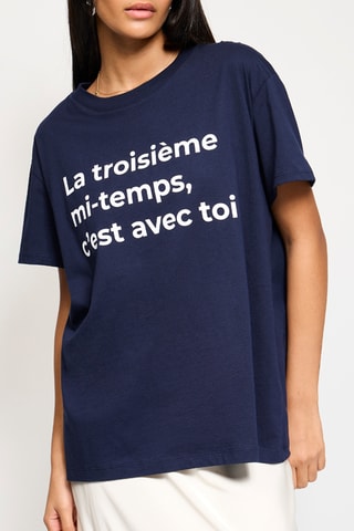 $T-shirt Rugbyliz - Bleu marine - Undiz
