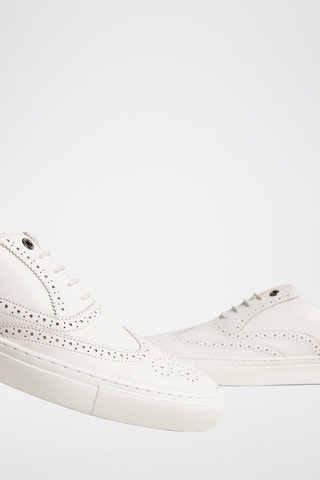 $Richelieus en cuir Dentton - Blanc