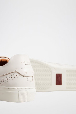 $Richelieus en cuir Dentton - Blanc