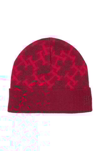 $Bonnet en laine et cachemire Rouge