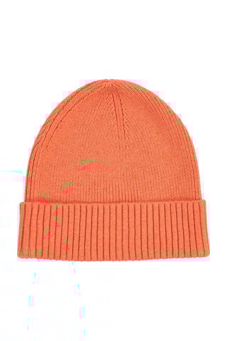 $Bonnet Orange et bleu marine