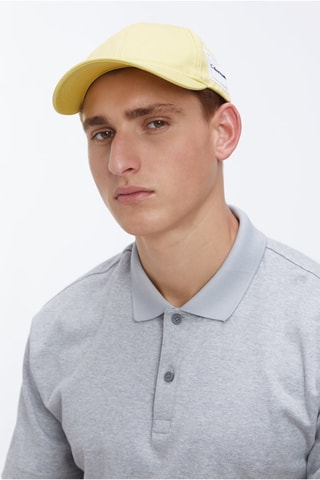 $Casquette en coton biologique Jaune