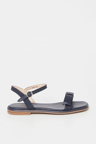 $Sandales en cuir Yaleapp - Bleu marine