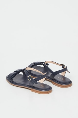 $Sandales en cuir Yaleapp - Bleu marine